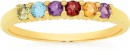 9ct-Gold-Multi-Gemstone-Claw-Set-Dress-Ring Sale