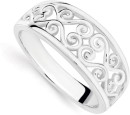 Sterling-Silver-Tapered-Scroll-Ring Sale