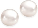 Sterling-Silver-8-85mm-Button-Cult-Freshwater-Pearl-Stud Sale