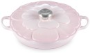 Le-Creuset-Petal-Relief-Shallow-Casserole-26cm-in-Shell-Pink Sale