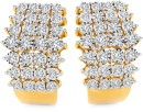 9ct-Gold-Diamond-Fancy-Huggie-Earrings Sale