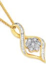 9ct-Gold-Diamond-Pendant Sale