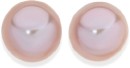 9ct-Rose-Gold-Natural-Pink-Freshwater-Pearl-Stud-Earrings Sale