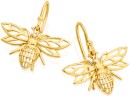 9ct-Gold-Filigree-Bee-Hook-Drop-Earrings Sale
