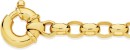 9ct-Gold-19cm-Solid-Belcher-Bolt-Ring-Bracelet Sale