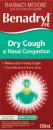 Benadryl-PE-Cough-Liquid-Dry-Cough-Nasal-Decongestant-200ml Sale