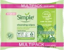 Simple-Face-Wipes-Biodegradable-2-x-25-Pack Sale