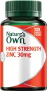 Natures-Own-High-Strength-Zinc-30mg-120-Tablets Sale