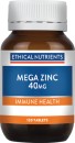 Ethical-Nutrients-Mega-Zinc-40mg-120-Tablets Sale