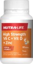 Nutra-Life-High-Strength-Vit-C-Vit-D-Zinc-60-Tablets Sale