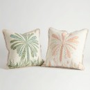 Siwa-Palm-Square-Embroidered-Cushion-by-MUSE Sale