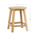 Ward-Recycled-Teak-Round-Stool-by-MUSE Sale