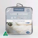 Easy-Wash-Reversible-Australian-Wool-Underblanket-by-Woolstar Sale