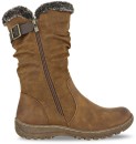 Grosby-Womens-Tall-Boots-Brown-Tan Sale