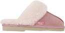 Grosby-Womens-Scuff-Slippers-Pink Sale
