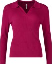 me-Womens-Collared-True-Knit-Top-Red Sale