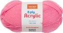 Sean-Sheep-Assorted-Arcylic-8-Ply-Yarn-100g-320m-Luminous-Pink Sale