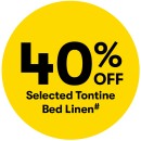 40-off-Selected-Tontine-Bed-Linen Sale