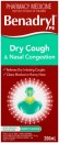 Benadryl-PE-Dry-Cough-Nasal-Congestion-Liquid-200mL Sale