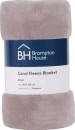 50-off-Brampton-House-Coral-Fleece-Blanket Sale