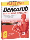 Dencorub-Pain-Relieving-Heat-Patches-6-Pack Sale