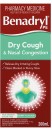 Benadryl-Dry-Cough-Nasal-Congestion-Liquid-200ml Sale