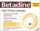 Betadine-Anaesthetic-Honey-Lemon-Lozenges-36-Pack Sale