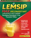 Lemsip-Max-Cold-Flu-Decongestant-Lemon-10-Sachets Sale