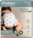 Tooshies-Nappies-Organic-Bamboo-Size-3-Crawler-6-11kg-22-Pack Sale