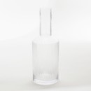 Mila-Ribbed-Crystal-Glass-Carafe-by-MUSE Sale