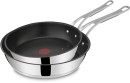 Jamie-Oliver-by-Tefal-Classic-Stainless-Steel-Frypan-Twin-Pack-24-and-28cm Sale