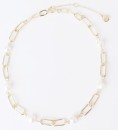 Basque-Chain-Links-and-Pearl-Necklace Sale