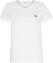 Calvin-Klein-Jeans-Embroidery-Slim-Tee-in-White Sale