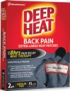Deep-Heat-Back-Pain-Extra-Large-Heat-Patch-2-Pack Sale