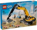 NEW-LEGO-City-Yellow-Construction-Excavator-60420 Sale