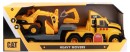 NEW-CAT-Heavy-Movers-Flatbed-with-Excavator Sale