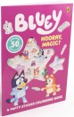 NEW-Bluey-Hooray-Magic-A-Puffy-Sticker-Colouring-Book-Age-3 Sale