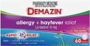 Demazin-Allergy-Hayfever-Relief-60-Tablets Sale