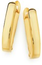 9ct-Gold-Oval-Huggie-Earrings Sale