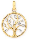 9ct-Gold-Two-Tone-Tree-of-Life-Circle-Pendant Sale