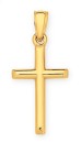 9ct-Gold-21mm-Slanted-Edge-Cross-Pendant Sale