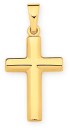 9ct-Gold-18mm-Plain-Cross-Pendant Sale