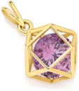 9ct-Gold-Amethyst-Prism-Pendant Sale