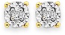 9ct-Gold-Diamond-Claw-Stud-Earrings Sale