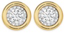 9ct-Gold-Diamond-Stud-Earrings Sale