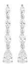 Sterling-Silver-Cubic-Zirconia-Marquise-Pear-Earrings Sale