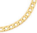 9ct-Gold-55cm-Solid-Curb-Gents-Chain Sale