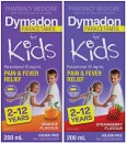 Dymadon-Paracetamol-for-Kids-2-12-Years-Orange-or-Strawberry-Flavour-200mL Sale