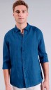 Blaq-Linen-Shirt-Blue Sale