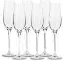 Krosno-Harmony-Champagne-Flute-180ml-Set-of-6 Sale